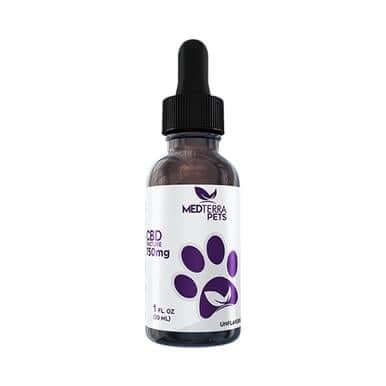Medterra Unflavored CBD Pet Tincture 150mg - 750mg