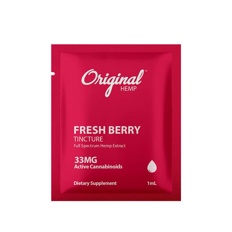 Fresh Berry CBD Tincture By Original Hemp