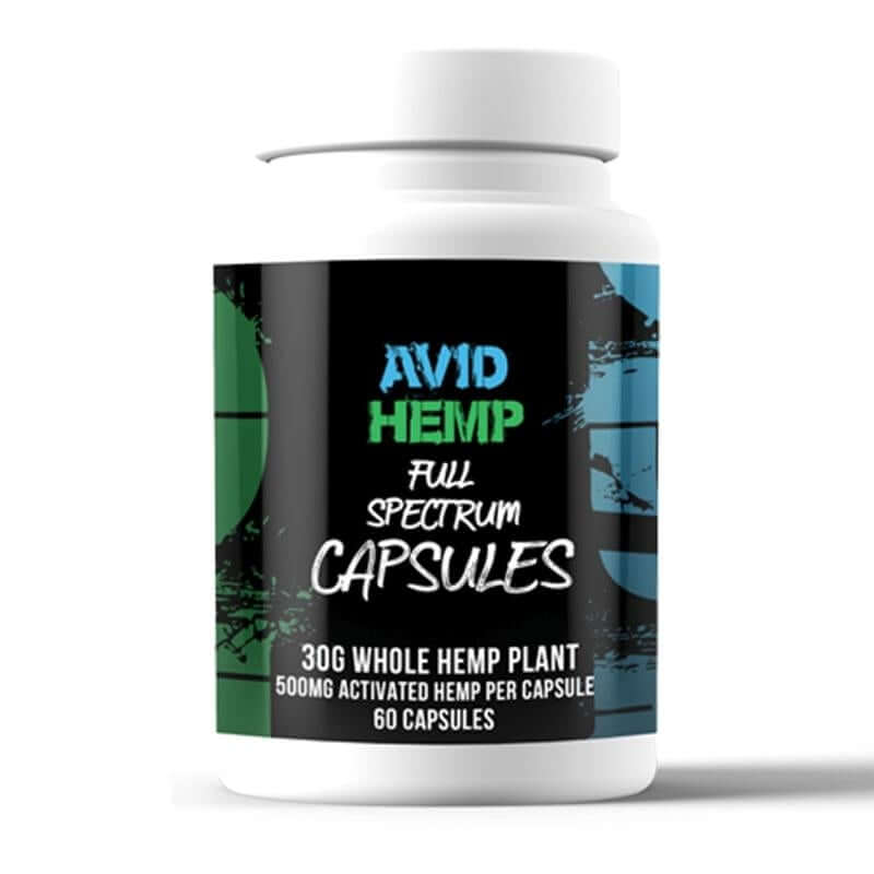 Avid Hemp | CBD Capsules 300mg - 1200mg