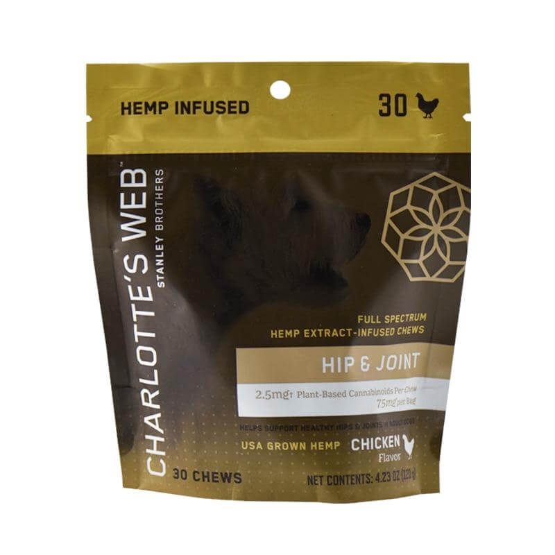 Hip & Joint CBD Pet Chews By Charlotte’s Web
