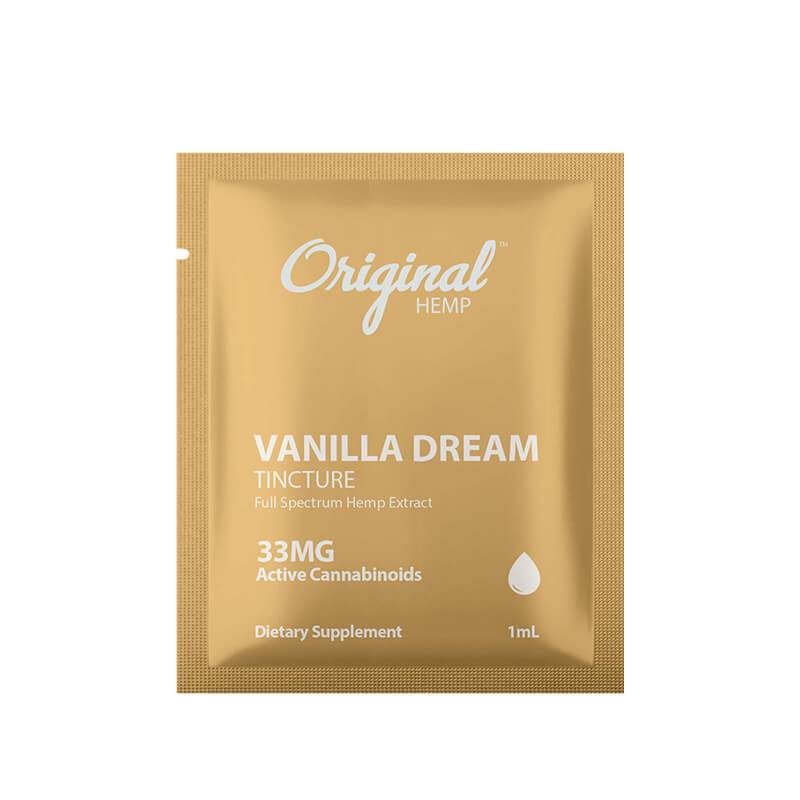 Vanilla Dream CBD Tincture By Original Hemp