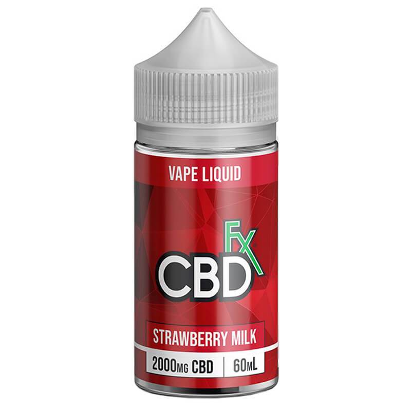 Strawberry Milk CBD Vape Juice By CBDFX