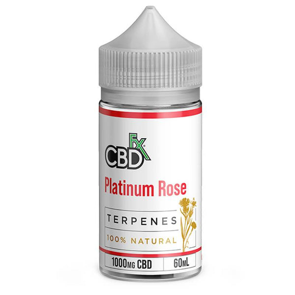 Platinum Rose CBD Terpene Vape Juice By CBDFX
