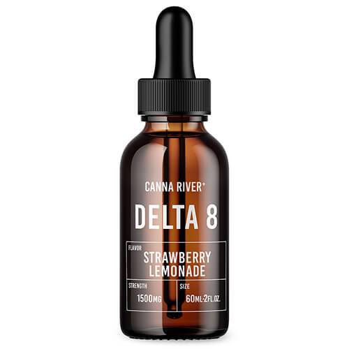 Strawberry Lemonade Delta 8 Oil Tincture By Canna River