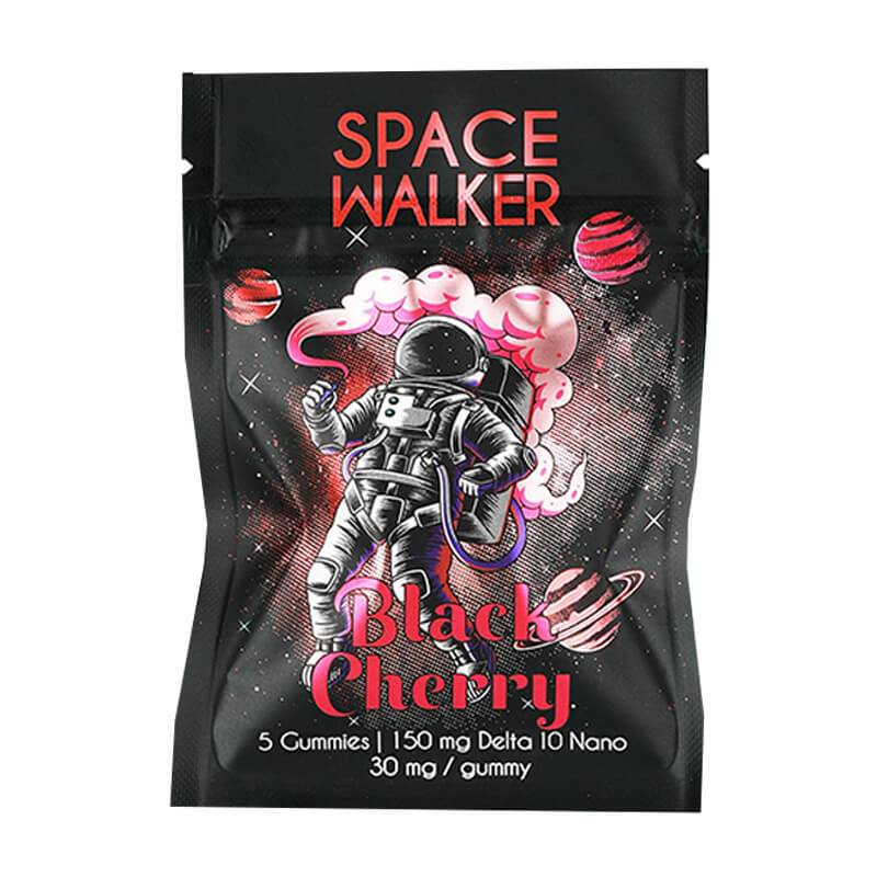 Black Cherry Hybrid Delta 10 THC Gummies By Space Walker