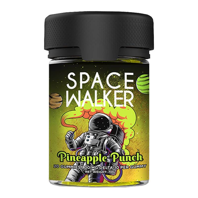 Pineapple Punch Sativa Delta 10 THC Gummies By Space Walker