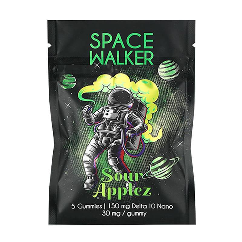 Sour Applez Hybrid Delta 10 THC Gummies By Space Walker