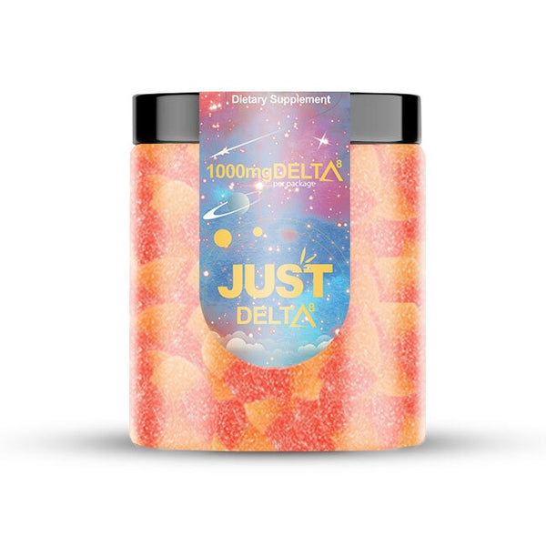 Exotic Peaches Delta 8 Gummies By Just Delta