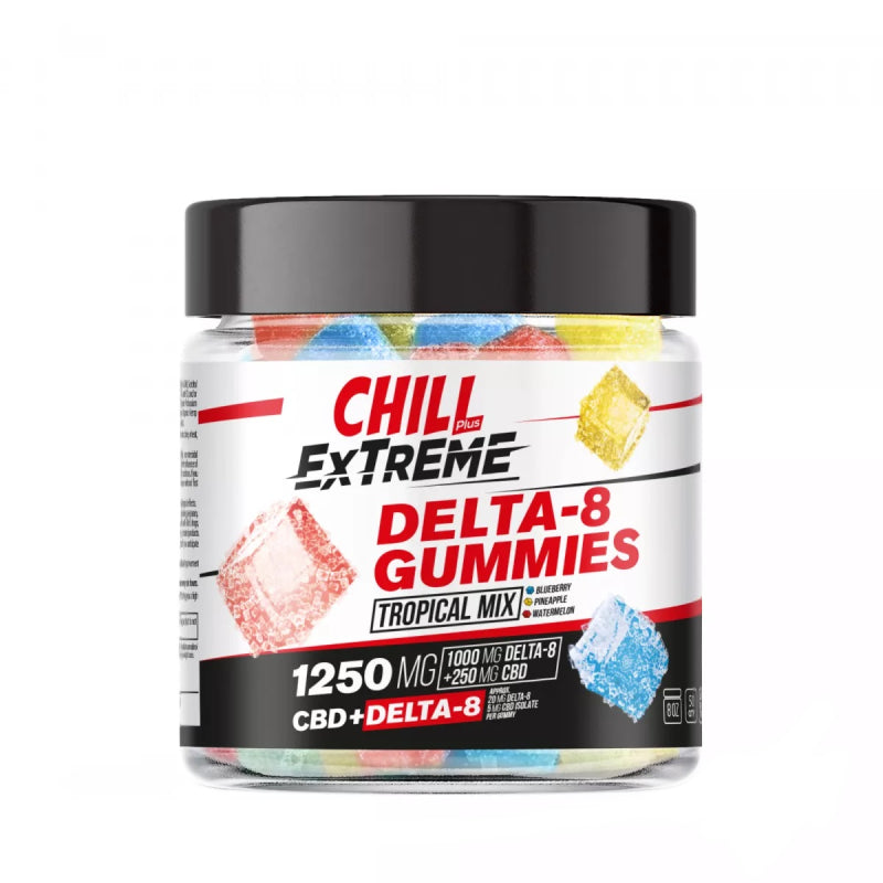 Tropical Mix Delta 8 THC Extreme Gummies By Chill