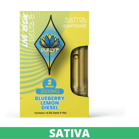 Live Resin Delta 8 THC Cartridge By Purlyf