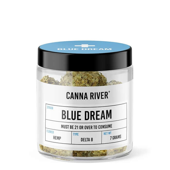 Blue Dream Hybrid Delta 8 THC Flower By Canna River