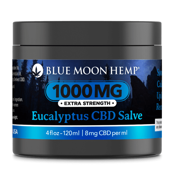 Eucalyptus CBD Salve By Blue Moon Hemp