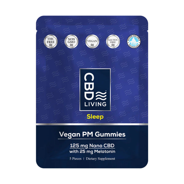 CBD + CBN Vegan Sleep Gummies By CBD Living