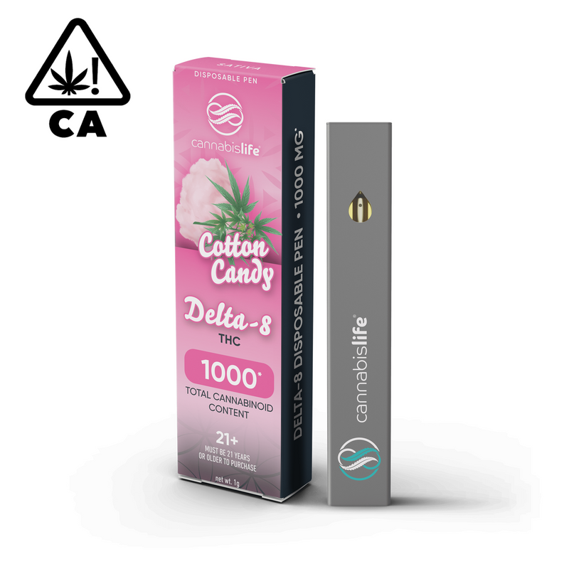 Delta 8 THC Disposable Vape By Cannabis Life