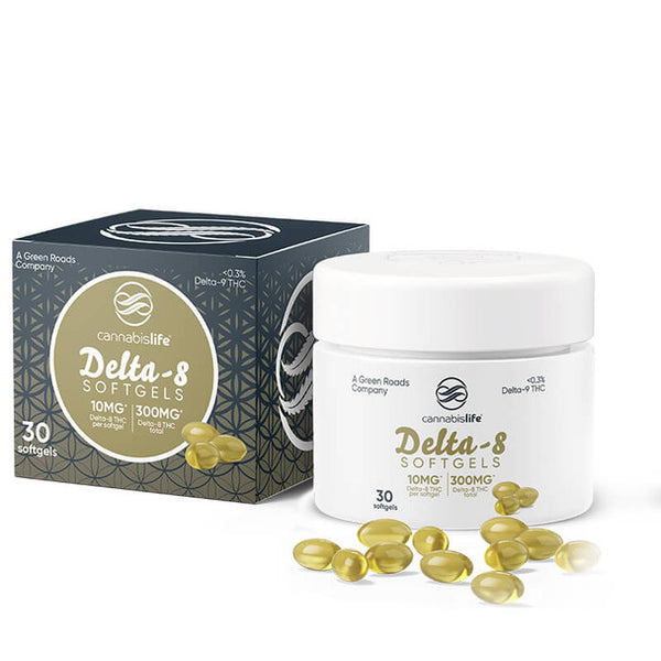 Delta 8 THC Softgels By Cannabis Life