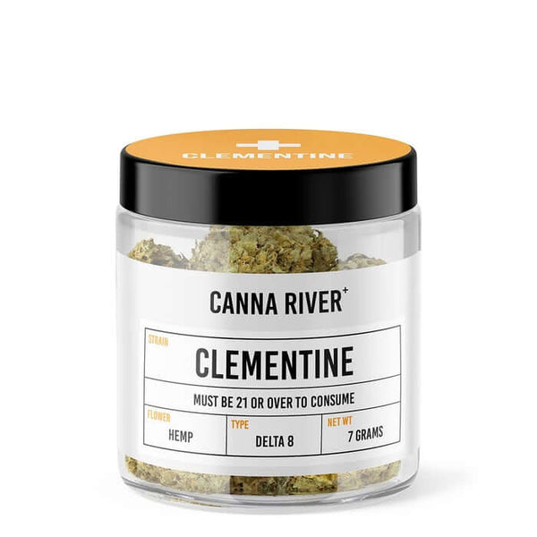 Clementine Sativa Delta 8 THC Flower By Canna River