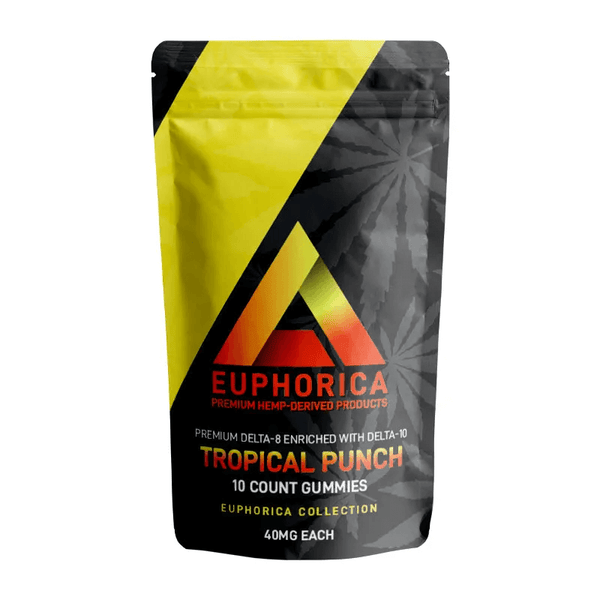 Tropical Punch Hybrid Premium Delta 10 THC Gummies By Delta Extrax (Delta Effex)