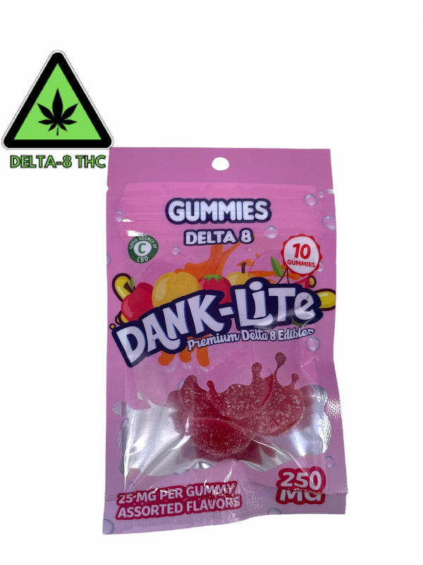 Assorted Delta 8 THC Gummies By Dank Lite
