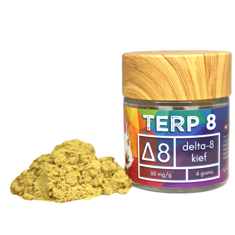 Premium Delta 8 THC Kief By Terp 8