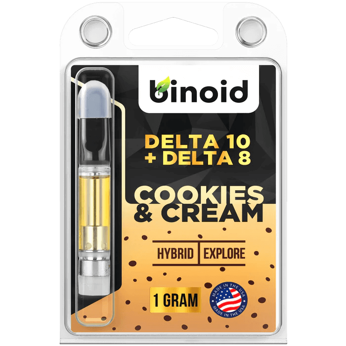 Delta 10 + Delta 8 Vape Cartridge By Binoid