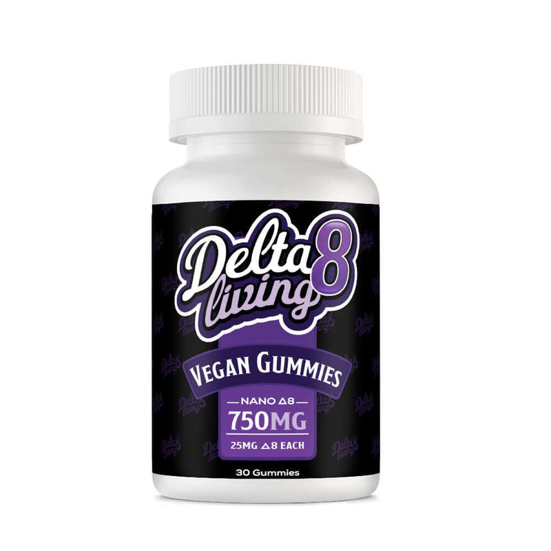 Calming Vegan Delta 8 Gummies By CBD Living