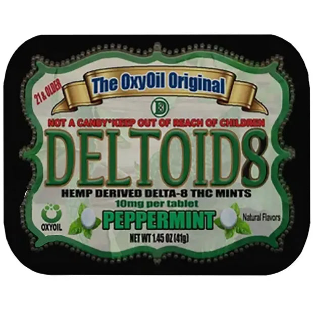 Deltoid8 | Peppermint Delta 8 THC Mints
