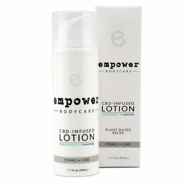 Peppermint + Juniper CBD Relief Lotion By Empower