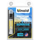 Hawaiian Sunrise Sativa HHC Vape Cartridge By Binoid