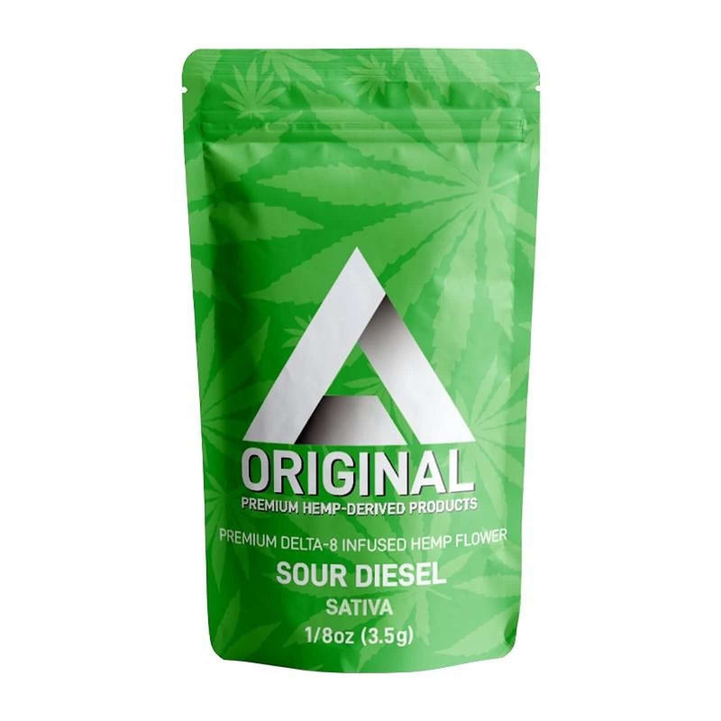 Sour Diesel Sativa Premium Delta 8 THC Hemp Flower By Delta Extrax (Delta Effex)