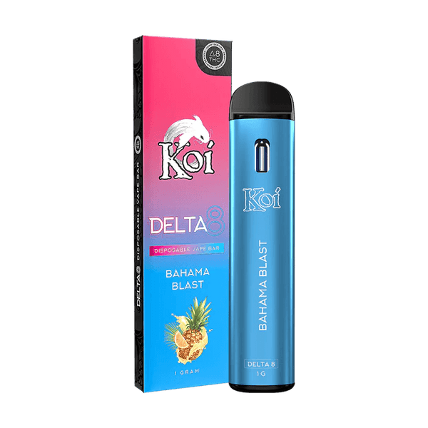 Bahama Blast Delta 8 Rechargeable Disposable Vape Pen By Koi Delta 8
