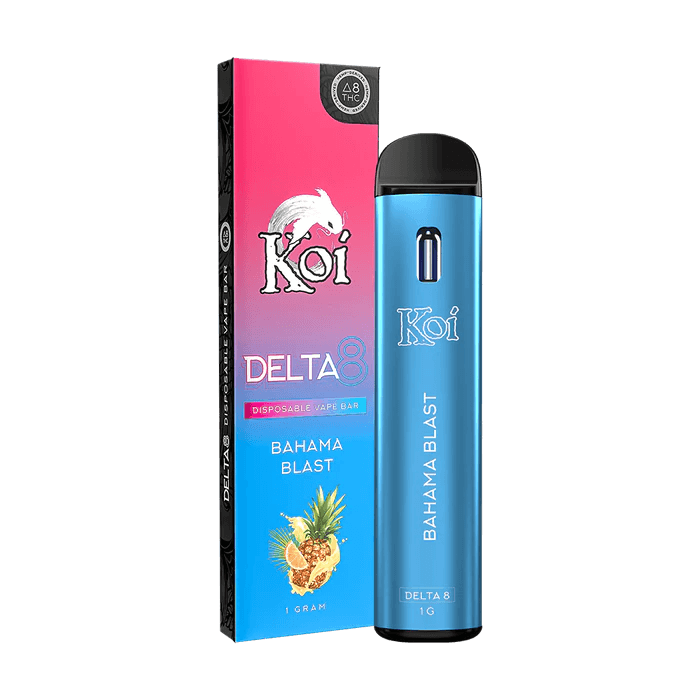 Bahama Blast Delta 8 Rechargeable Disposable Vape Pen By Koi Delta 8