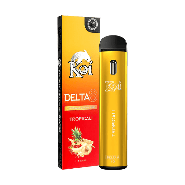 Tropicali Delta 8 Rechargeable Disposable Vape Pen By Koi Delta 8