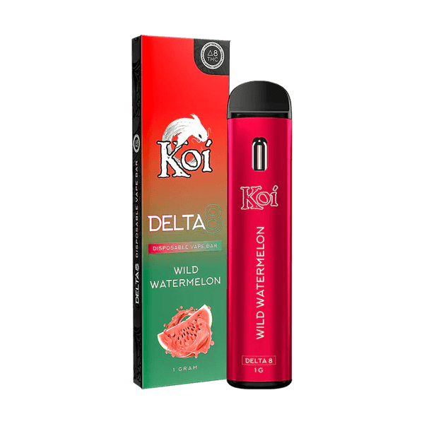 Wild Watermelon Delta 8 Rechargeable Disposable Vape Pen By Koi Delta 8