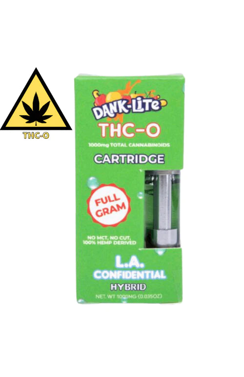 THC-O Vape Cartridge By Dank Lite