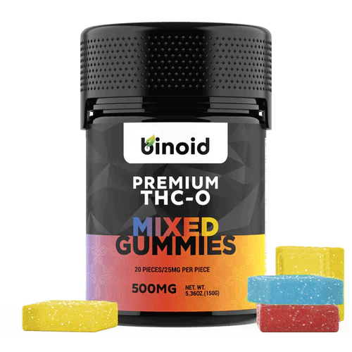 Premium THC-O Gummies By Binoid