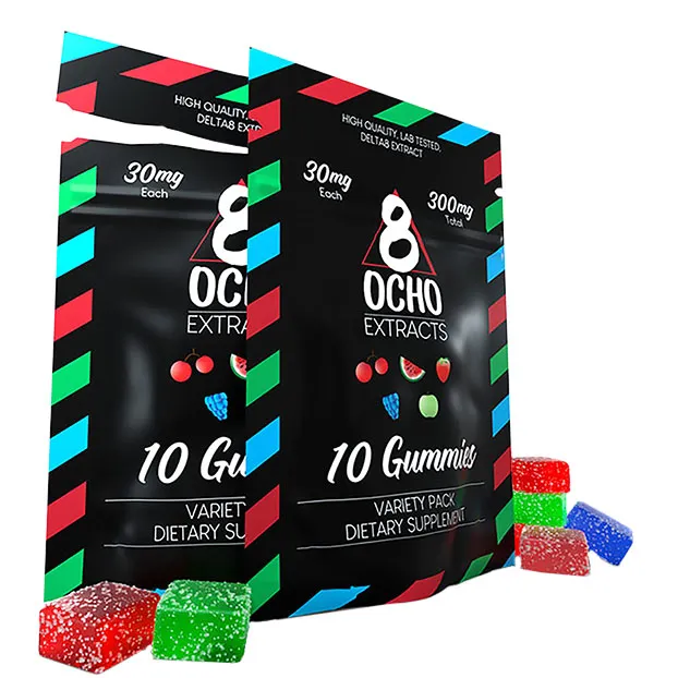 Assorted Delta 8 THC Gummies By Ocho Extracts