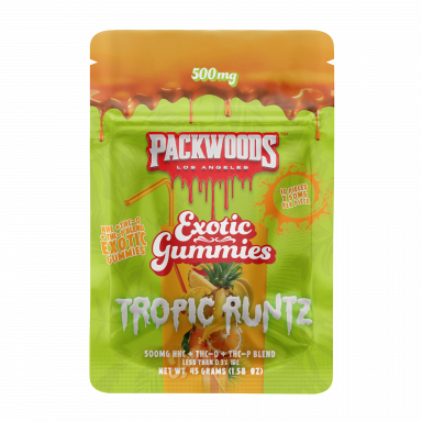 THC-O + THC-P + HHC Exotic Gummies By Packwoods