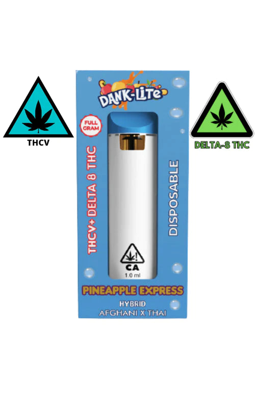 THC-V & Delta 8 THC Disposable Vape Pen By Dank Lite