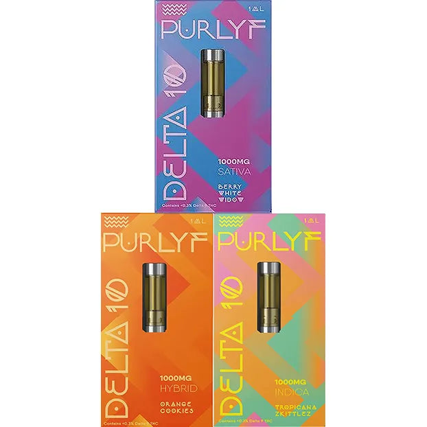 Delta 10 THC Cartridges By Purlyf