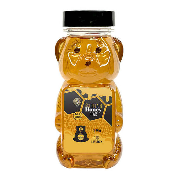 Lemon Delta 8 THC Honey Bear By RA Royal CBD