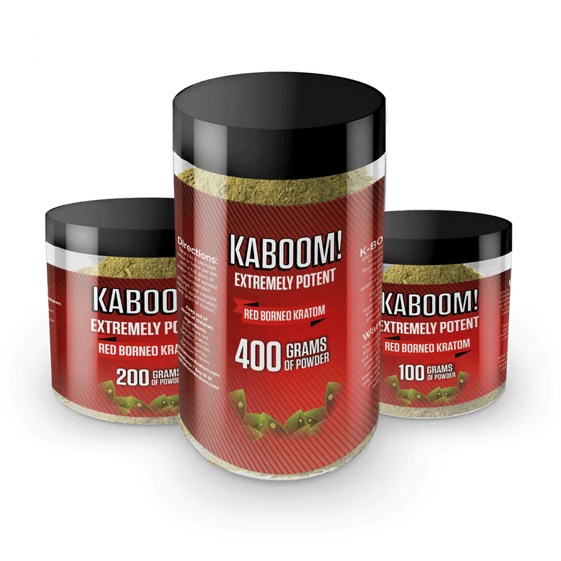 Red Borneo Kratom Powder By Kaboom Kratom