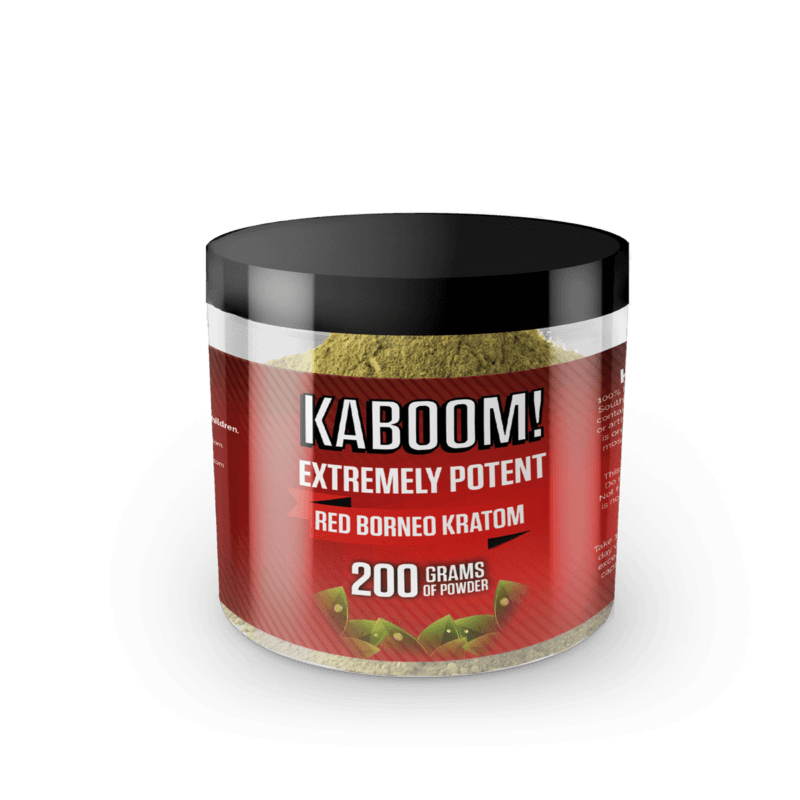 Red Borneo Kratom Powder By Kaboom Kratom