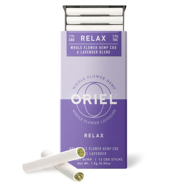 Oriel Relax Pre-Filled CBD Sticks By Omura