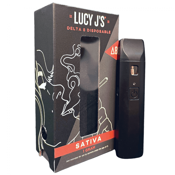 Lemon Jack Sativa Delta 8 Disposable Vape Pen By Lucy J’s