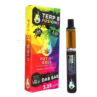 Delta 8 + THC-P Live Resin Disposables By Terp 8