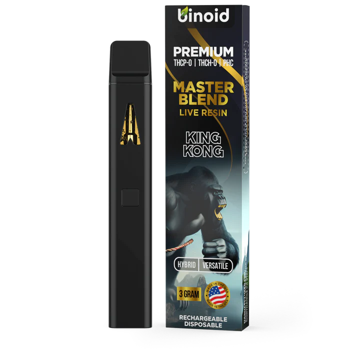 Live Resin THCP-O + THCH-O + PHC Master Blend Disposable By Binoid