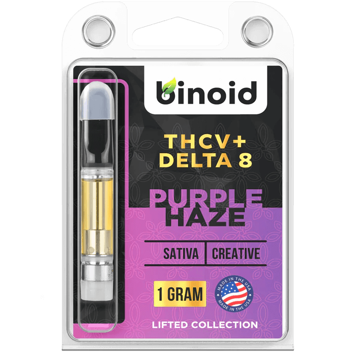 THC-V + Delta 8 Vape Cartridge By Binoid