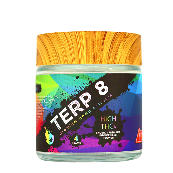 Terp 8 | High Potency Indoor Exotic THC-A Flower - 4g