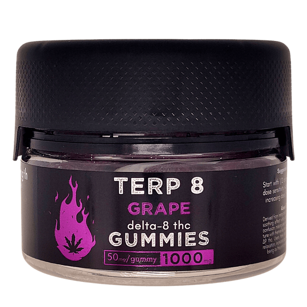Grape Delta 8 THC Gummies By Terp 8