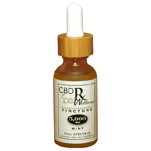 Organic Mint Flavored CBD Tincture By CBDR Hemp